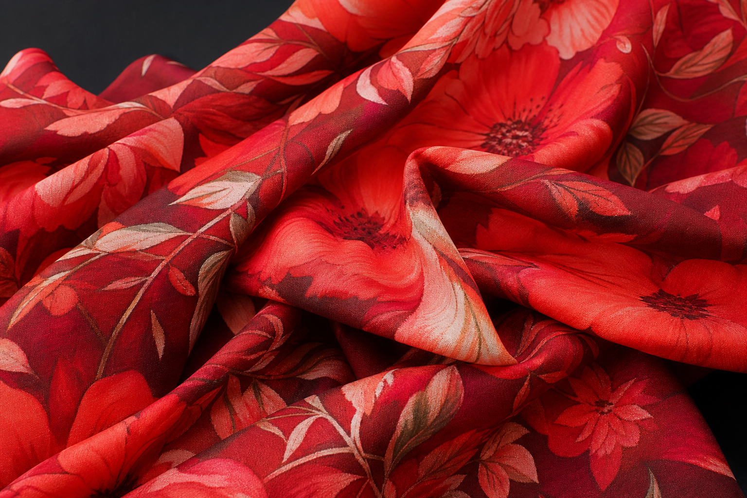 Rayon Print Fabric